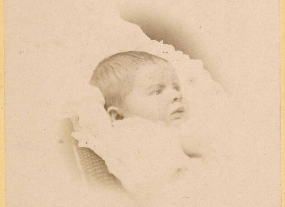 Julius Schlegel, budoucí motorista Theodor von Liebieg, 1872 (ořez)